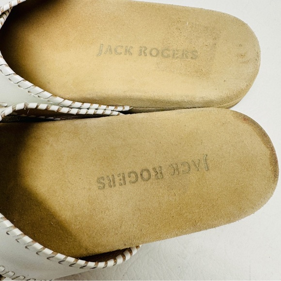 Jack Rogers Lexi Criss-Cross Sandals White size 9.5 - Picture 3 of 6
